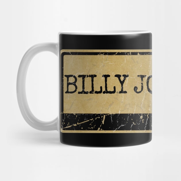 Aliska text black retro - Billy Joe Shaver by Aliska